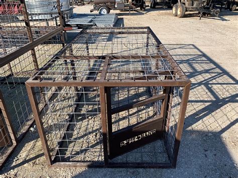 This trap is the way to go for catching any size feral swine and getting a full night of sound. . Used hog trap for sale